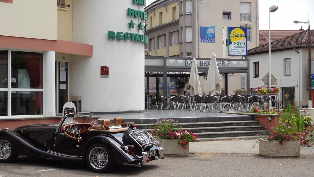 Hotel Restaurant L'Evidence Neufchateau Exterior photo